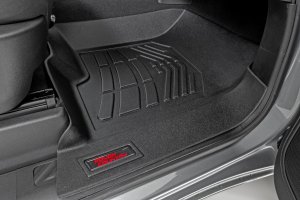 Chevrolet Silverado 1500 Floor Mats - Front - Rough Country - Sure-Fit - '19-'24